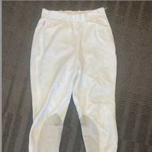 Tailored Sportsman White Knee Patch Breeches